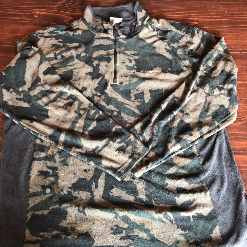 Men’s Columbia Quarter Zip Light Jacket